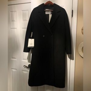 New with tags women's black dress coat